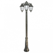 Фонарный столб Fumagalli Anna E22.157.S30.BYF1RDN цвет плафона/подвески Бронза, Опал, цвет арматуры Бронза