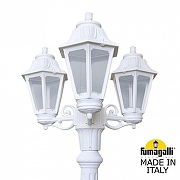 Фонарный столб Fumagalli Anna E22.157.S30.WXF1R цвет плафона/подвески Прозрачный, цвет арматуры Белый-5