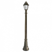 Фонарный столб Fumagalli Anna E22.158.000.BYF1R цвет плафона/подвески Бронза, Опал, цвет арматуры Бронза