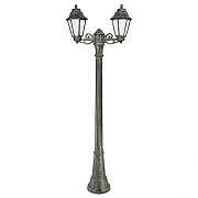 Фонарный столб Fumagalli Anna E22.158.S20.BYF1R цвет плафона/подвески Бронза, Опал, цвет арматуры Бронза