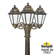 Фонарный столб Fumagalli Anna E22.158.S30.BYF1R цвет плафона/подвески Бронза, Опал, цвет арматуры Бронза-1