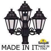 Фонарный столб Fumagalli Anna E22.158.S31.AXF1R цвет плафона/подвески Прозрачный, цвет арматуры Черный-1