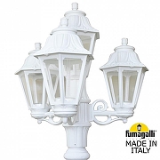 Фонарный столб Fumagalli Anna E22.158.S31.WXF1R цвет плафона/подвески Прозрачный, цвет арматуры Белый-6