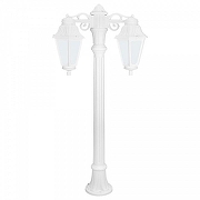 Фонарный столб Fumagalli Anna E22.163.S20.WYF1RDN цвет плафона/подвески Опал, цвет арматуры Белый