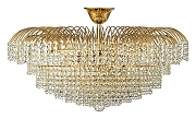 Люстра на штанге Arti Lampadari Elba Elba E 1.2.60.100 G цвет плафона/подвески Прозрачный, цвет арматуры Золото