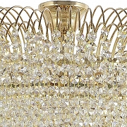 Люстра на штанге Arti Lampadari Elba Elba E 1.2.60.100 G цвет плафона/подвески Прозрачный, цвет арматуры Золото-3