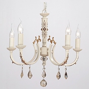 Люстра Lucia Tucci Messina MESSINA 143.5 Ivory цвет плафона/подвески Прозрачный, цвет арматуры Бежевый