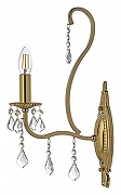 Бра Arti Lampadari Ercolano Ercolano E 2.1.1.602 G цвет плафона/подвески Прозрачный, цвет арматуры Золото-1