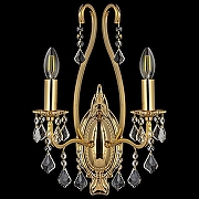 Бра Arti Lampadari Ercolano Ercolano E 2.1.2.602 G цвет плафона/подвески Прозрачный, цвет арматуры Золото-2