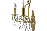 Бра Arti Lampadari Ercolano Ercolano E 2.1.2.602 G цвет плафона/подвески Прозрачный, цвет арматуры Золото-4
