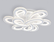 Люстра Ambrella Light FA FA1704 цвет плафона/подвески Прозрачный, цвет арматуры Белый, Хром-1