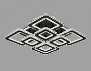 Люстра Ambrella Light FA FA1738 цвет плафона/подвески Прозрачный, Хром, Черный, цвет арматуры Хром, Черный-1