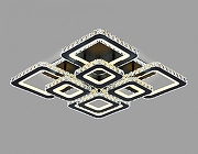 Люстра Ambrella Light FA FA1738 цвет плафона/подвески Прозрачный, Хром, Черный, цвет арматуры Хром, Черный-2