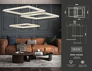 Подвесной светильник Ambrella Light FA FA1759 цвет плафона/подвески Прозрачный, цвет арматуры Хром-5