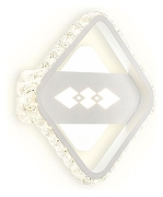 Бра Ambrella Light FA FA225 цвет плафона/подвески Прозрачный, цвет арматуры Белый