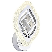 Бра Ambrella Light FA FA279 цвет плафона/подвески Белый, Прозрачный, цвет арматуры Хром