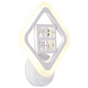 Бра Ambrella Light FA FA284 цвет плафона/подвески Белый, Прозрачный, цвет арматуры Белый