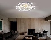 Люстра Ambrella Light FA FA2921 цвет плафона/подвески Белый, Прозрачный, цвет арматуры Белый-5