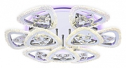 Люстра Ambrella Light FA FA2922 цвет плафона/подвески Белый, Прозрачный, цвет арматуры Хром