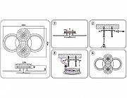 Люстра Ambrella Light FA FA2951 цвет плафона/подвески Белый, Прозрачный, цвет арматуры Белый-8