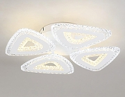 Люстра Ambrella Light FA FA4019 цвет плафона/подвески Белый, Прозрачный, цвет арматуры Белый-3