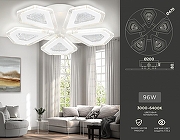 Люстра Ambrella Light FA FA4030 цвет плафона/подвески Белый, Прозрачный, цвет арматуры Белый-1