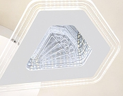 Люстра Ambrella Light FA FA4030 цвет плафона/подвески Белый, Прозрачный, цвет арматуры Белый-7