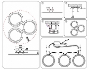 Люстра Ambrella Light FA FA4052 цвет плафона/подвески Белый, цвет арматуры Белый-11