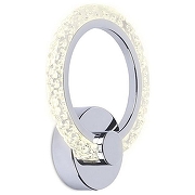 Накладной светильник Ambrella Light FA FA415 цвет плафона/подвески Прозрачный, цвет арматуры Хром