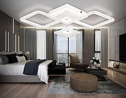 Люстра Ambrella Light FA FA4281 цвет плафона/подвески Белый, Прозрачный, цвет арматуры Белый-2