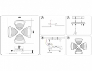 Люстра Ambrella Light FA FA4283 цвет плафона/подвески Белый, Прозрачный, цвет арматуры Белый-11