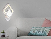 Бра Ambrella Light FA FA4284 цвет плафона/подвески Белый, Прозрачный, цвет арматуры Белый-1