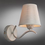 Бра Omnilux Ugento OML-28401-01 цвет плафона/подвески Белый, цвет арматуры Белый, Золото-1