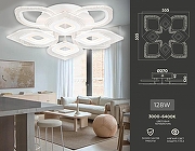 Люстра Ambrella Light FA FA4294 цвет плафона/подвески Белый, Прозрачный, цвет арматуры Белый-1