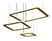 Подвесной светильник Ambrella Light FA FA433 цвет плафона/подвески Белый, цвет арматуры Коричневый-5