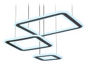 Подвесной светильник Ambrella Light FA FA433 цвет плафона/подвески Белый, цвет арматуры Коричневый-6