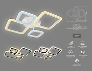 Люстра Ambrella Light FA FA4382 цвет плафона/подвески Белый, цвет арматуры Белый-2