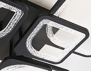 Люстра Ambrella Light FA FA4424 цвет плафона/подвески Прозрачный, Хром, цвет арматуры Черный-6