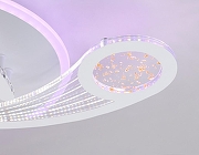 Люстра Ambrella Light FA FA4475 цвет плафона/подвески Белый, Прозрачный, цвет арматуры Белый-5