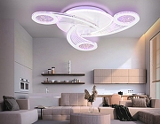 Люстра Ambrella Light FA FA4475 цвет плафона/подвески Белый, Прозрачный, цвет арматуры Белый-7