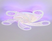 Люстра Ambrella Light FA FA4476 цвет плафона/подвески Белый, Прозрачный, цвет арматуры Белый-4