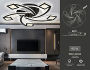 Люстра Ambrella Light FA FA4478 цвет плафона/подвески Прозрачный, Хром, цвет арматуры Черный-1