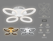 Люстра Ambrella Light FA FA4485 цвет плафона/подвески Белый, цвет арматуры Белый-1