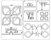 Люстра Ambrella Light FA FA4488 цвет плафона/подвески Белый, цвет арматуры Белый-10