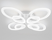 Люстра Ambrella Light FA FA4493 цвет плафона/подвески Белый, Прозрачный, цвет арматуры Белый-2