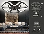 Люстра Ambrella Light FA FA4495 цвет плафона/подвески Прозрачный, Хром, цвет арматуры Черный-1