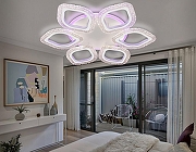 Люстра Ambrella Light FA FA4503 цвет плафона/подвески Белый, Прозрачный, цвет арматуры Белый-2
