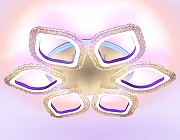 Люстра Ambrella Light FA FA4503 цвет плафона/подвески Белый, Прозрачный, цвет арматуры Белый-3