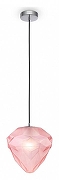 Подвесной светильник Maytoni Globo P053PL-01PK цвет плафона/подвески Розовый, цвет арматуры Хром-1