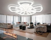 Люстра Ambrella Light FA FA4515 цвет плафона/подвески Белый, Прозрачный, цвет арматуры Белый-2